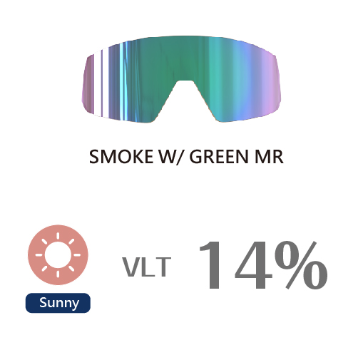 SMOKE W/ GREEN MR